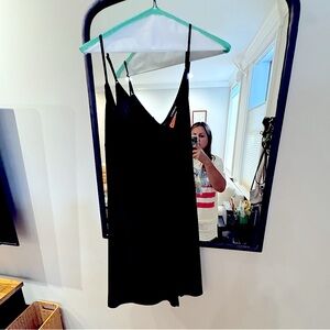 Express women's large jersey knit romper with spaghetti straps super cute